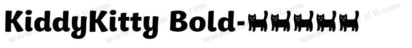 KiddyKitty Bold字体转换